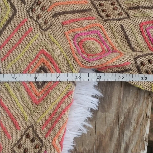 Crocheted Knit Bead Sigrid olsen Sport Cardigan - Picture 11 of 14